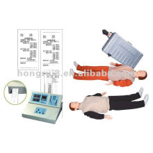 AVANÇADO ADULTO USADO CPR TRAINING MANIKIN, CPR TRAINING DUMMY